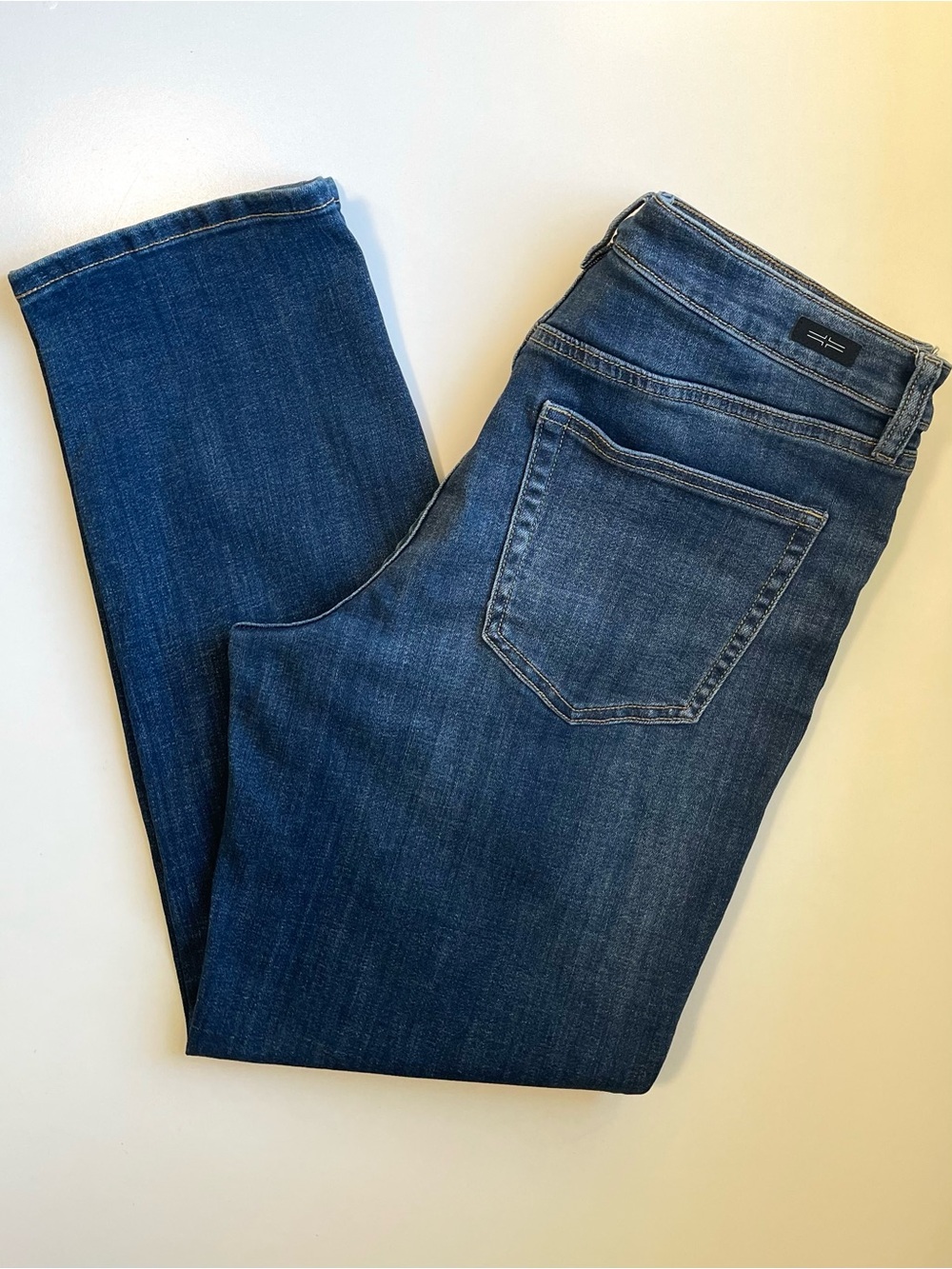 Liverpool LA Marley Girlfriend Jeans- Wide Cuff & Rushland Wash Stretch- 12 | 31